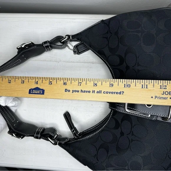 🖤 Coach Soho Signature Jacquard Buckle Hobo Bag - Picture 16 of 16